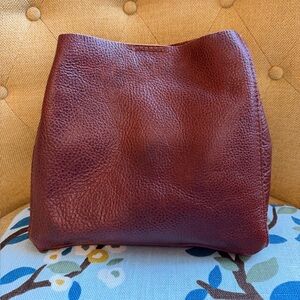 EUC Portland Leather Nutmeg Butterfly Bucket Bag